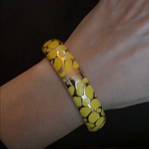 Yellow bracelet